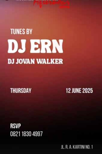 AFTERHOUR POINS JAKARTA - THURSDAY