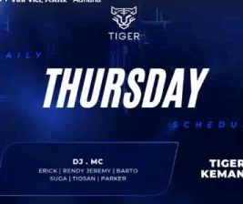 GOLDEN TIGER KEMANG JAKARTA  THURSDAY