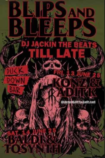DUCK DOWN GUNAWARMAN JAKARTA - BLIPS & BLEEPS