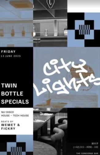 THE CONCIERGE BAR SCBD JAKARTA - CITY LIGHT