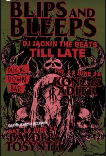 DUCK DOWN GUNAWARMAN JAKARTA - BLIPS & BLEEPS