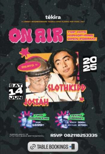 TEKIRA BLOK M JAKARTA - ON AIR