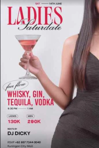THE BANK KUNINGAN JAKARTA - LADIES SATURDATE