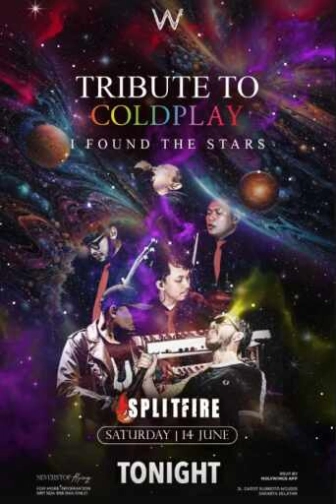 W SUPER CLUB TEBET JAKARTA - TRIBUTE TO COLDPLAY