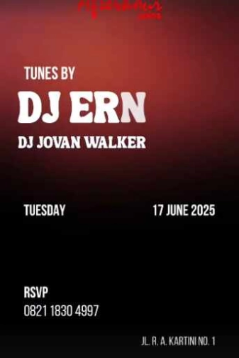 AFTERHOUR POINS JAKARTA - TUESDAY