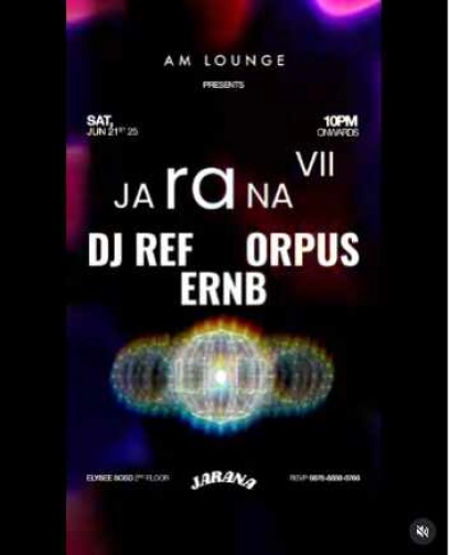 AM LOUNGE SCBD JAKARTA - JA RA NA