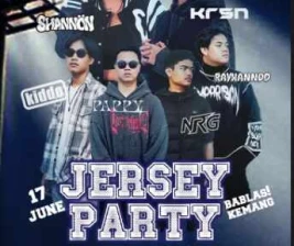 BABLAS KEMANG JAKARTA  JERSEY PARTY