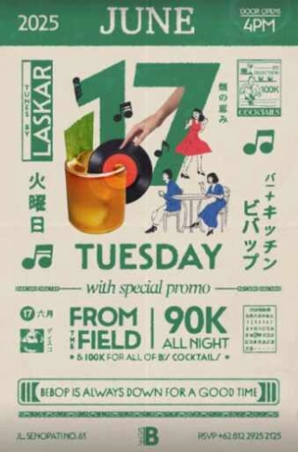 BEBOP JAKARTA - TUESDAY