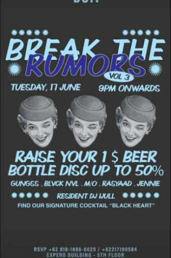 BOF KEMANG JAKARTA - BREAK THE RUMORS