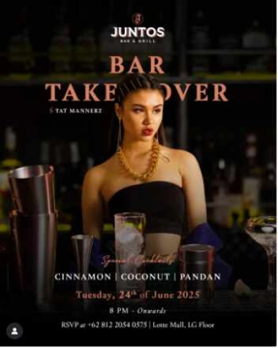 JUNTOS KUNINGAN JAKARTA - BAR TAKEOVER