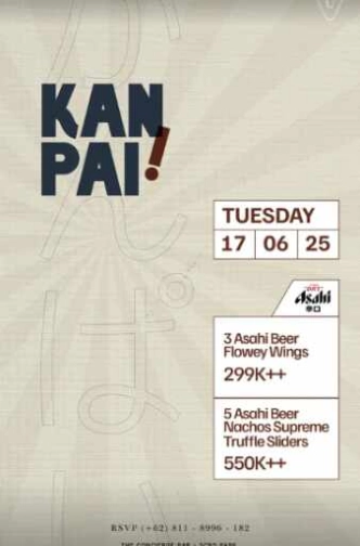 THE CONCIERGE BAR SCBD JAKARTA - TUESDAY