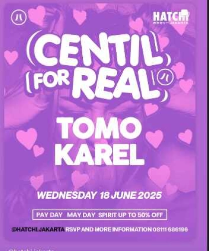 HATCHI PONDOK INDAH JAKARTA - CENTIL FOR REAL