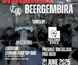 LITHIUM ROOFTOP JAKARTA  JAKARTA BEERGEMBIRA