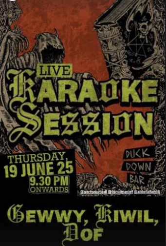 DUCK DOWN GUNAWARMAN JAKARTA - LIVE KARAOKE SESSION