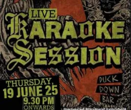 DUCK DOWN GUNAWARMAN JAKARTA  LIVE KARAOKE SESSION