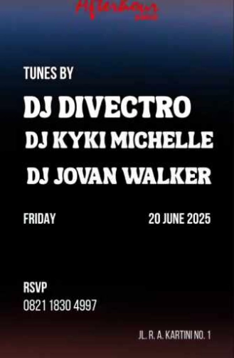 AFTERHOUR POINS JAKARTA - FRIDAY