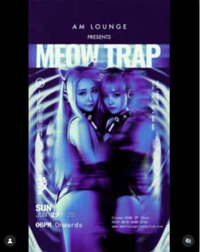 AM LOUNGE SCBD JAKARTA - MEOW TRAP