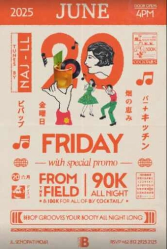BEBOP JAKARTA - FRIDAY
