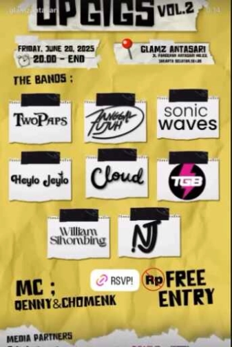 GLAMZ ANTASARI JAKARTA - UP GIGS