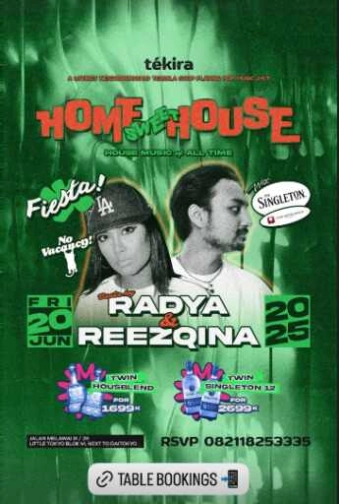 TEKIRA BLOK M JAKARTA - HOME SWEET HOUSE
