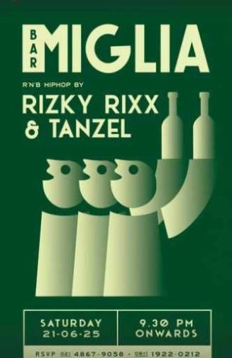 BAR MIGLIA SENOPATI JAKARTA - SATURDAY