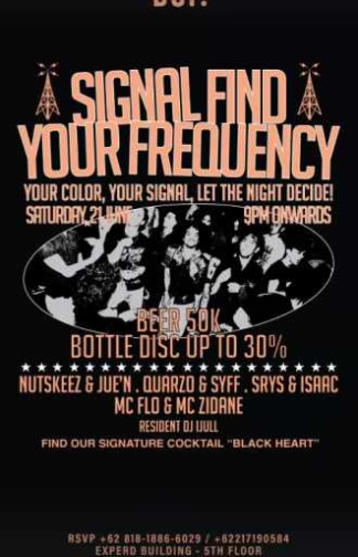 BOF KEMANG JAKARTA - SIGNAL FIND YOUR FREQUENCY