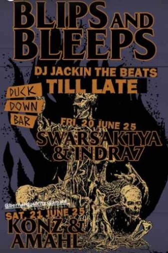 DUCK DOWN GUNAWARMAN JAKARTA - BLIPS & BLEEPS