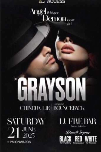 LUFRE BAR & LOUNGE SENOPATI JAKARTA - ANGEL WHISPER DEMON VOL 2