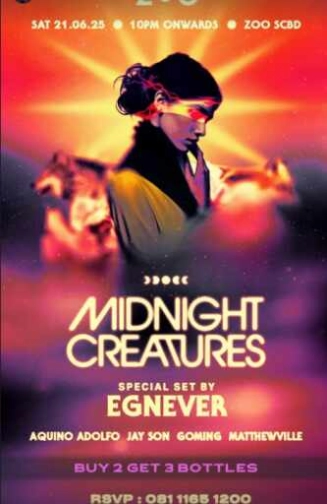 ZOO SCBD JAKARTA - MIDNIGHT CREATURES