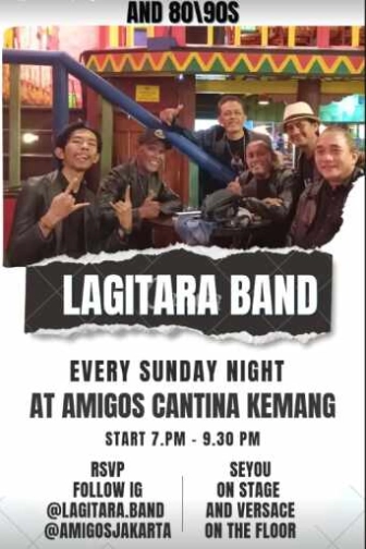 AMIGOS KEMANG JAKARTA - SUNDAY