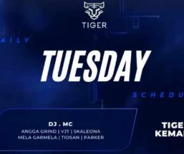 GOLDEN TIGER KEMANG JAKARTA  TUESDAY