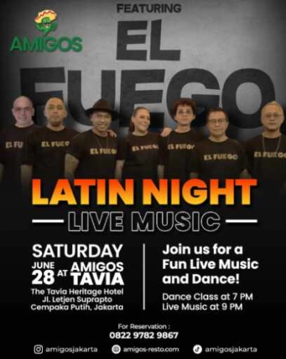 AMIGOS KEMANG JAKARTA - LATIN NIGHT