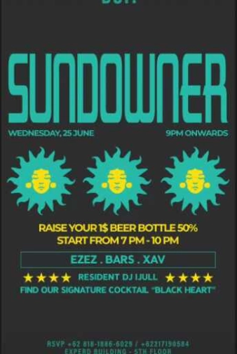 BOF KEMANG JAKARTA - SUNDOWNER