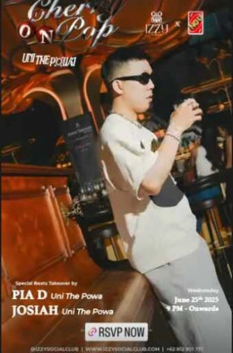 IZZY SOCIAL CLUB GUNAWARMAN JAKARTA - CHERRY ON POP