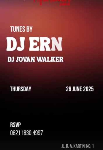 AFTERHOUR POINS JAKARTA - THURSDAY