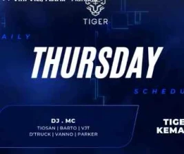 GOLDEN TIGER KEMANG JAKARTA  THURSDAY