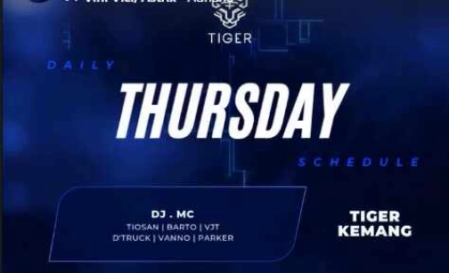 GOLDEN TIGER KEMANG JAKARTA - THURSDAY