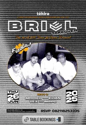 TEKIRA BLOK M JAKARTA - BRIEL