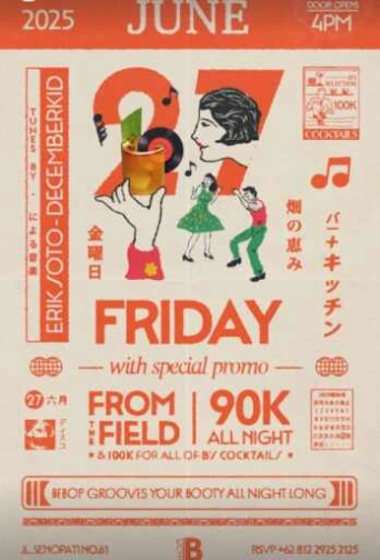 BEBOP JAKARTA - FRIDAY