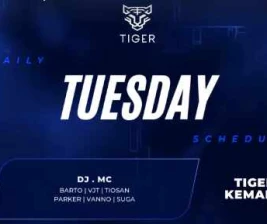 GOLDEN TIGER KEMANG JAKARTA  TUESDAY