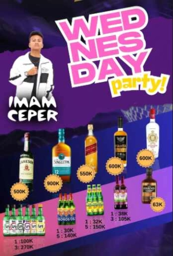 DRAGON CHAMBER KELAPA GADING JAKARTA - WEDNESDAY PARTY