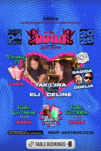 TEKIRA BLOK M JAKARTA - DONA