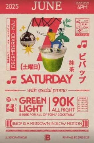 BEBOP JAKARTA - SATURDAY