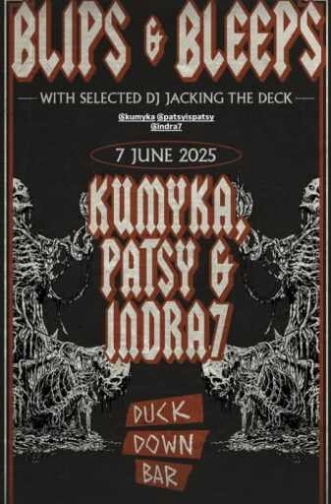 DUCK DOWN GUNAWARMAN JAKARTA - BLIPS & BLEEPS