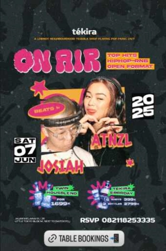 TEKIRA BLOK M JAKARTA - ON AIR