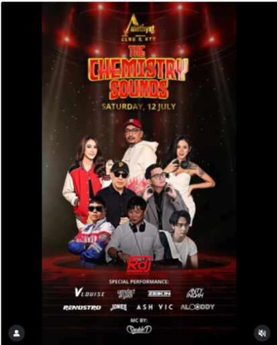 AMETHYST CLUB JAKARTA - THE CHEMISTRY SOUNDS