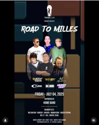 EMPORIUM TEASE CLUB JAKARTA - ROAD TO MILLES