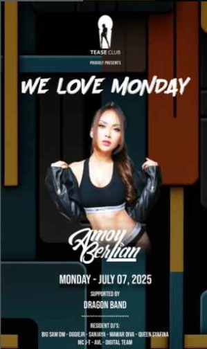 EMPORIUM TEASE CLUB JAKARTA - WE LOVE MONDAY