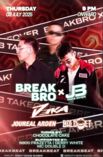THE BROTHERHOOD GUNAWARMAN JAKARTA - BREAK BRO X JB TAKEOVER