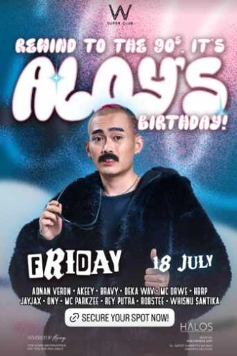 W SUPER CLUB TEBET JAKARTA - REWIND TO THE 90